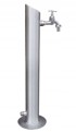 Vrtna slavina na stupu 3/4" 65 cm, bočni priključak 1/2"